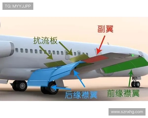 飞机机翼后缘襟翼的缝隙流动控制